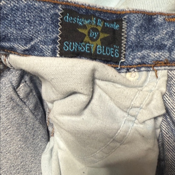 Sunset Blues Classic Blue Denim Jeans - Picture 6 of 6